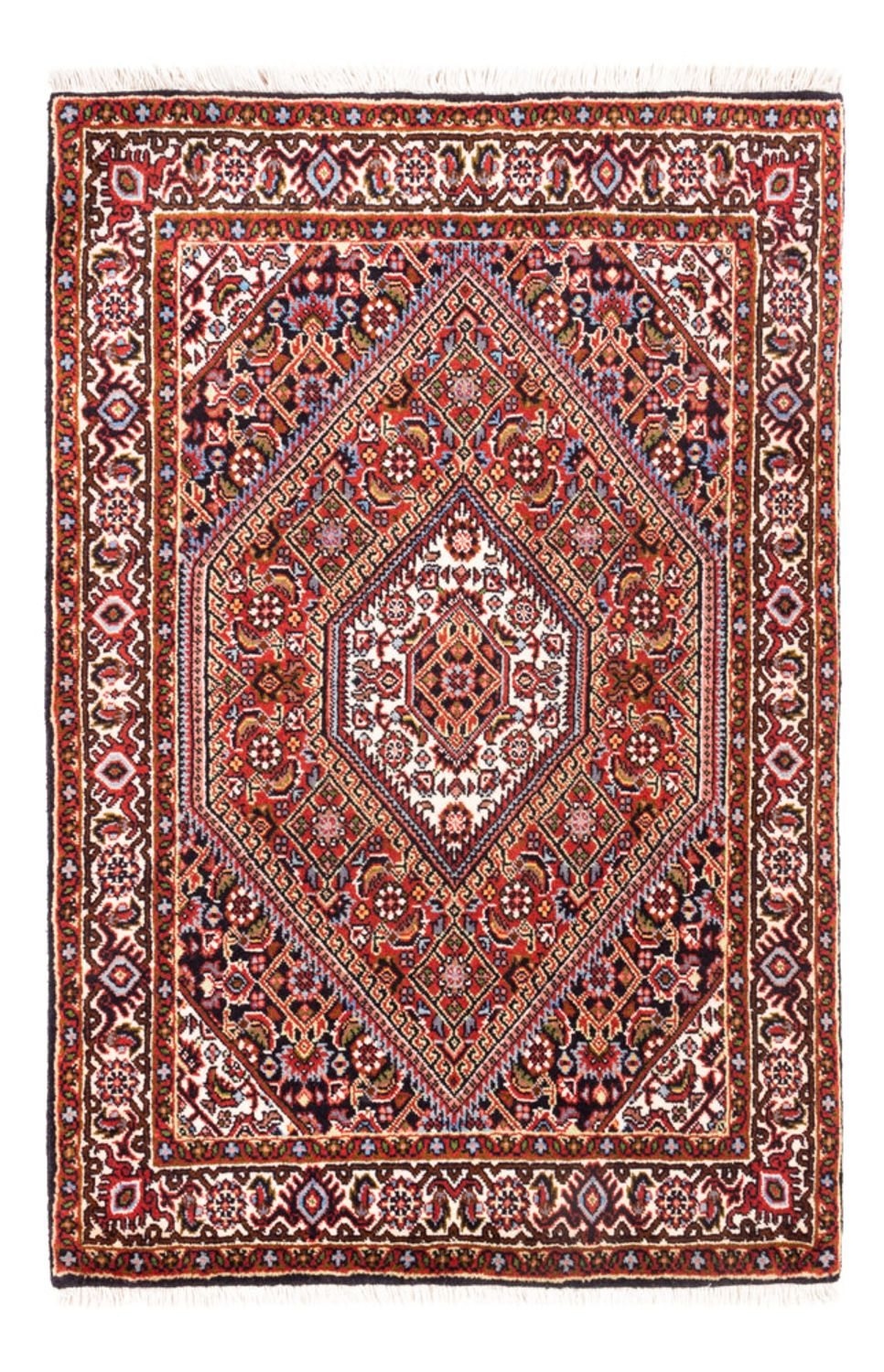 Tapis persan - Bidjar - 90 x 70 cm - rouge
