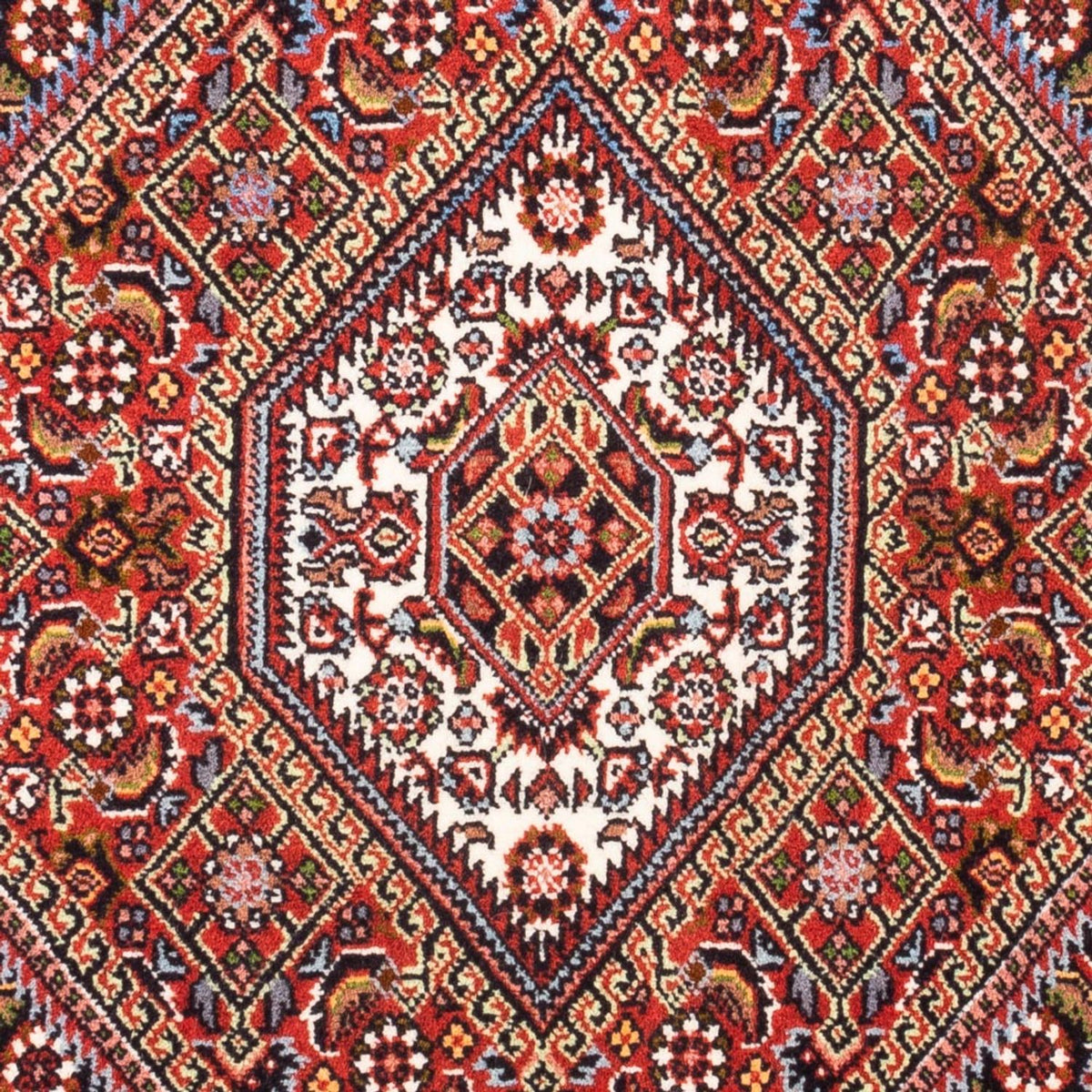 Tapis persan - Bidjar - 90 x 70 cm - rouge