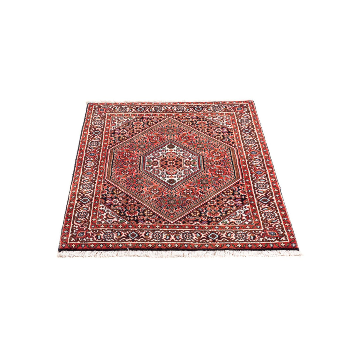Tapis persan - Bidjar - 94 x 72 cm - rouge