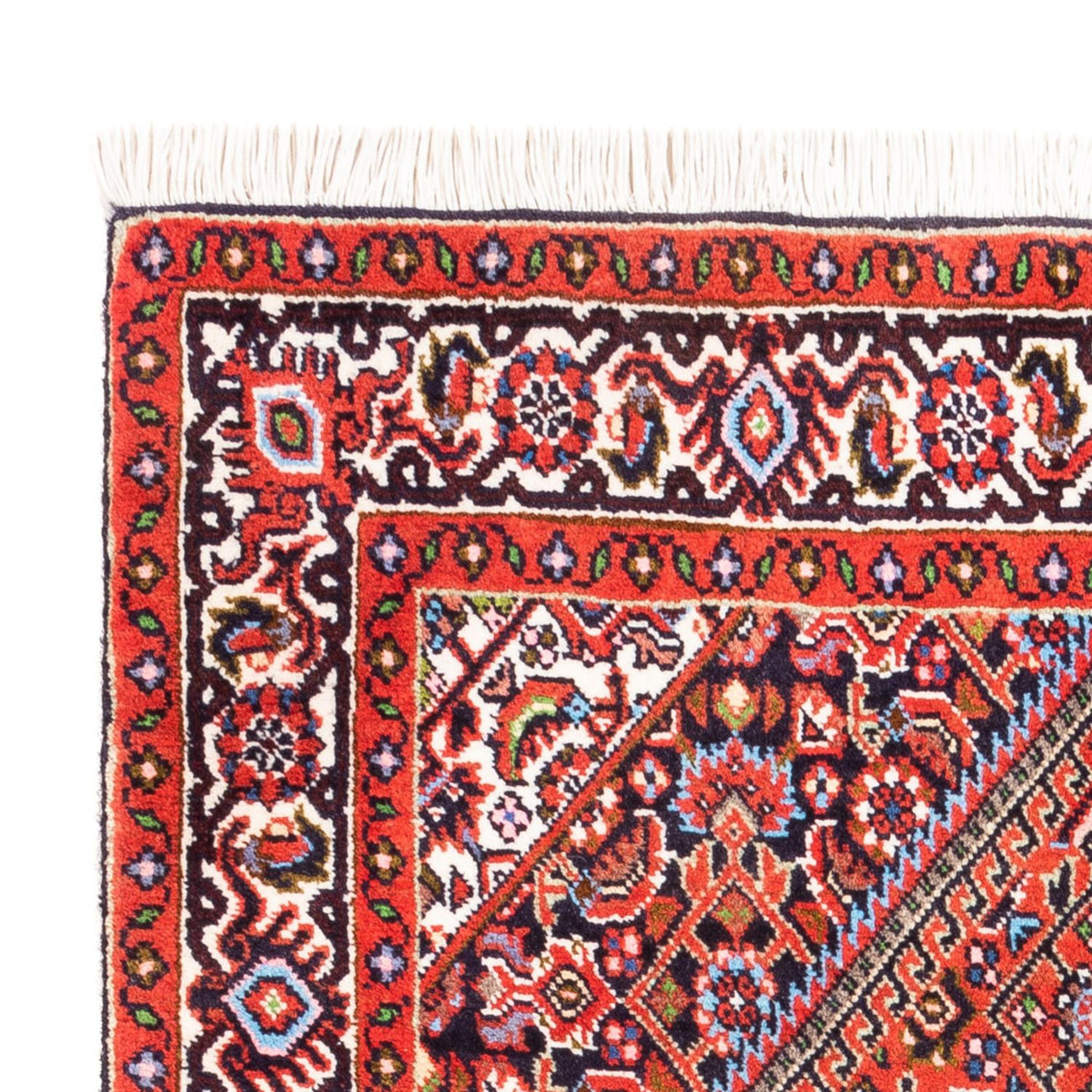 Tapis persan - Bidjar - 104 x 70 cm - rouge