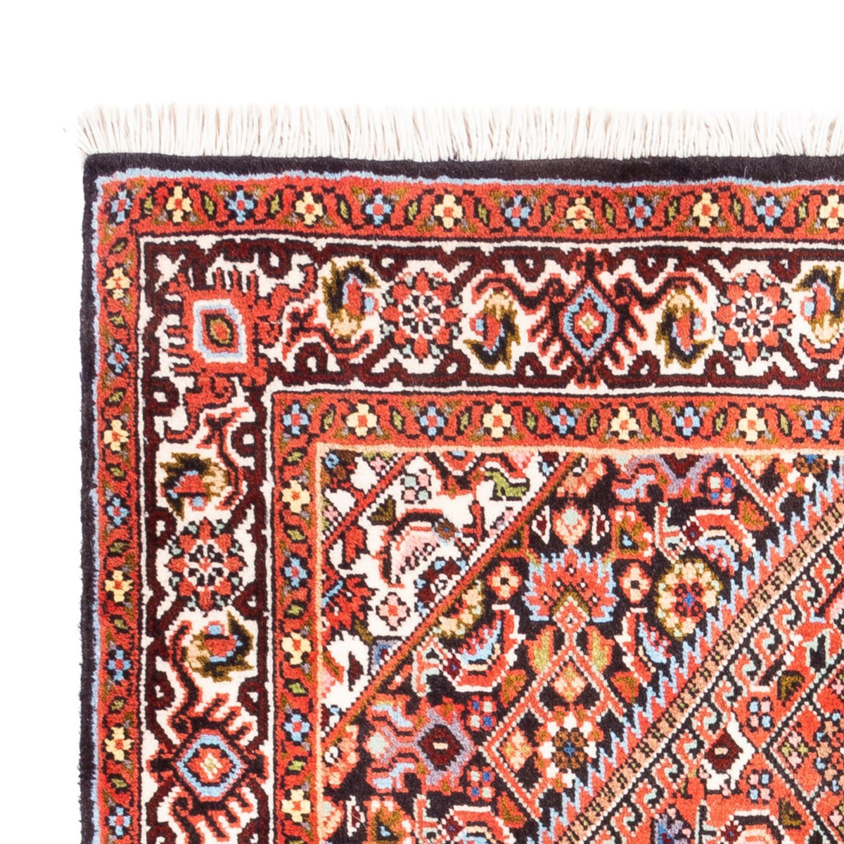 Tapis persan - Bidjar - 105 x 70 cm - rouge