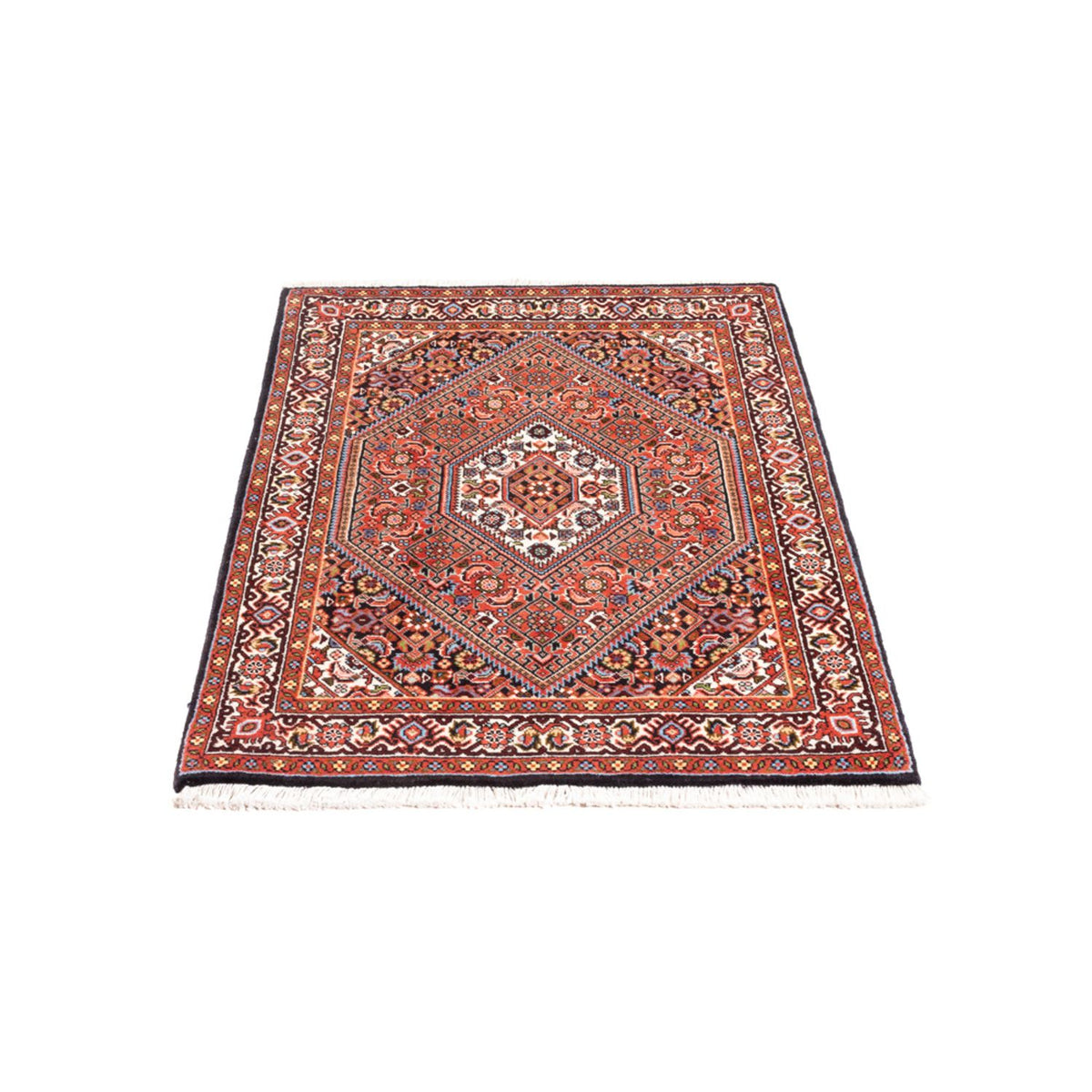 Tapis persan - Bidjar - 105 x 70 cm - rouge