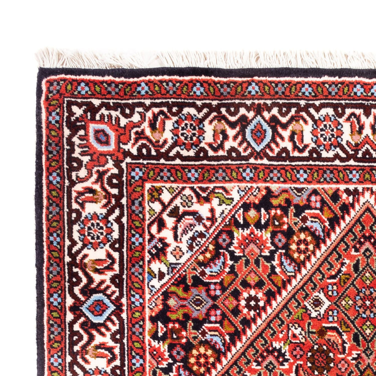 Tapis persan - Bidjar - 104 x 74 cm - rouge
