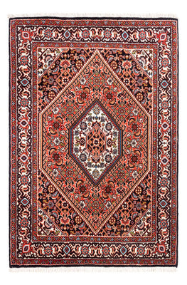 Tapis persan - Bidjar - 105 x 73 cm - rouge
