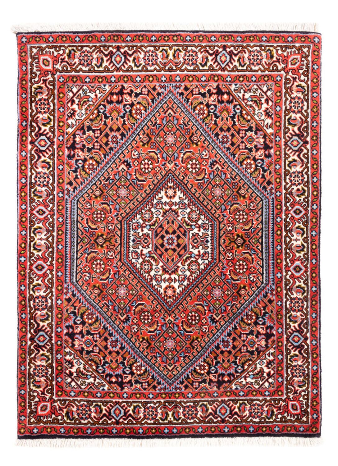 Tapis persan - Bidjar - 97 x 71 cm - rouge