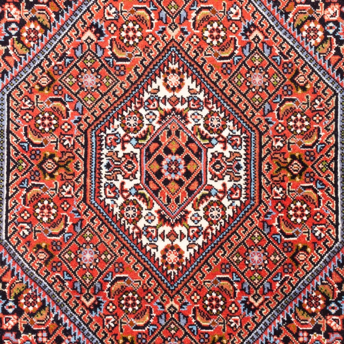 Tapis persan - Bidjar - 97 x 71 cm - rouge