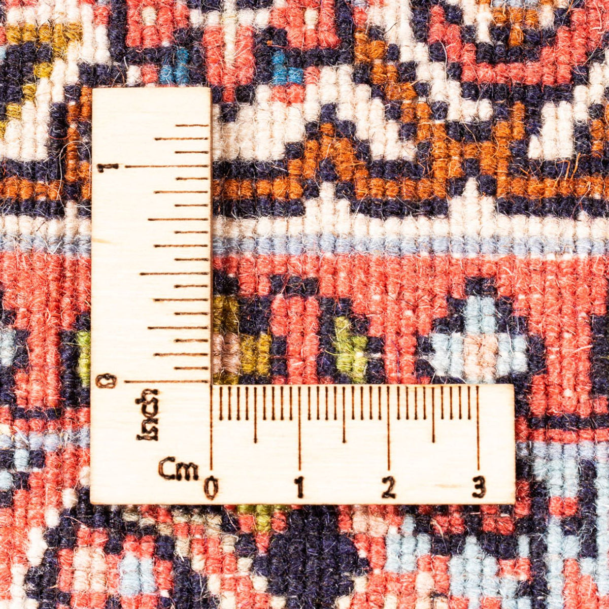 Tapis persan - Bidjar - 97 x 71 cm - rouge