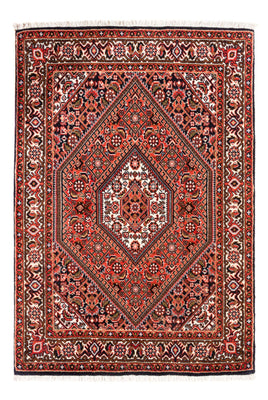 Tapis persan - Bidjar - 104 x 71 cm - rouge