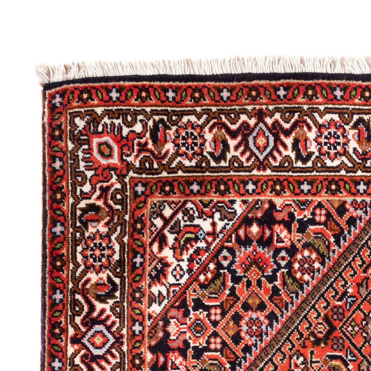 Tapis persan - Bidjar - 104 x 71 cm - rouge