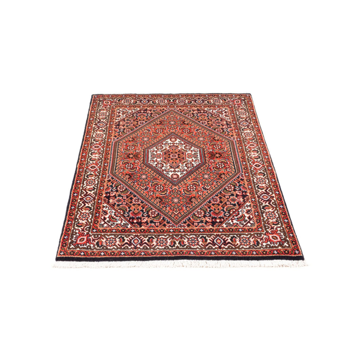 Tapis persan - Bidjar - 104 x 71 cm - rouge