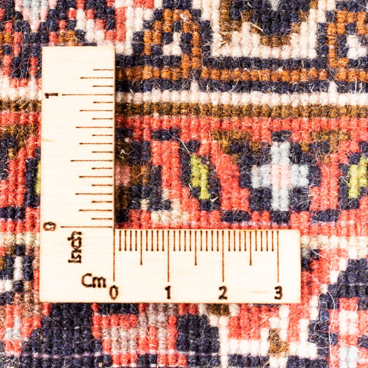 Tapis persan - Bidjar - 104 x 71 cm - rouge