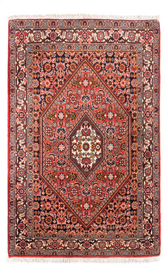 Tapis persan - Bidjar - 109 x 70 cm - rouge