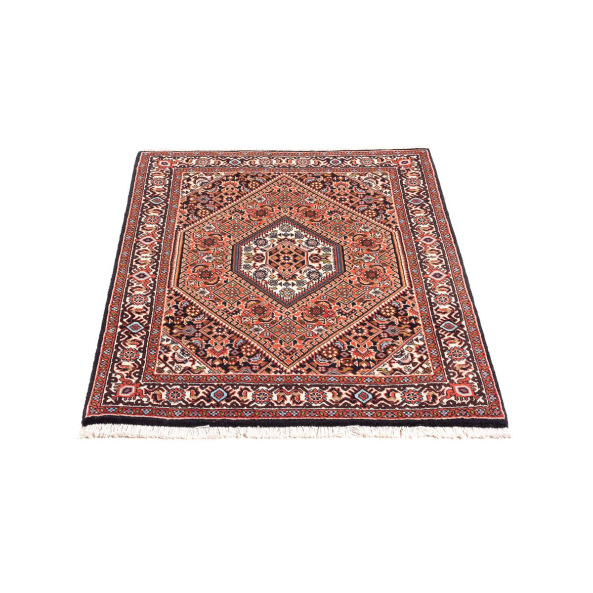 Tapis persan - Bidjar - 104 x 74 cm - rouge