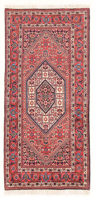 Tapis persan - Bidjar - 152 x 78 cm - rouge
