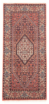 Tapis persan - Bidjar - 165 x 80 cm - rouge