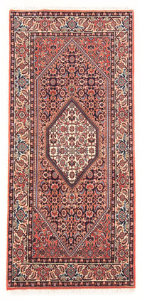 Tapis persan - Bidjar - 165 x 80 cm - rouge