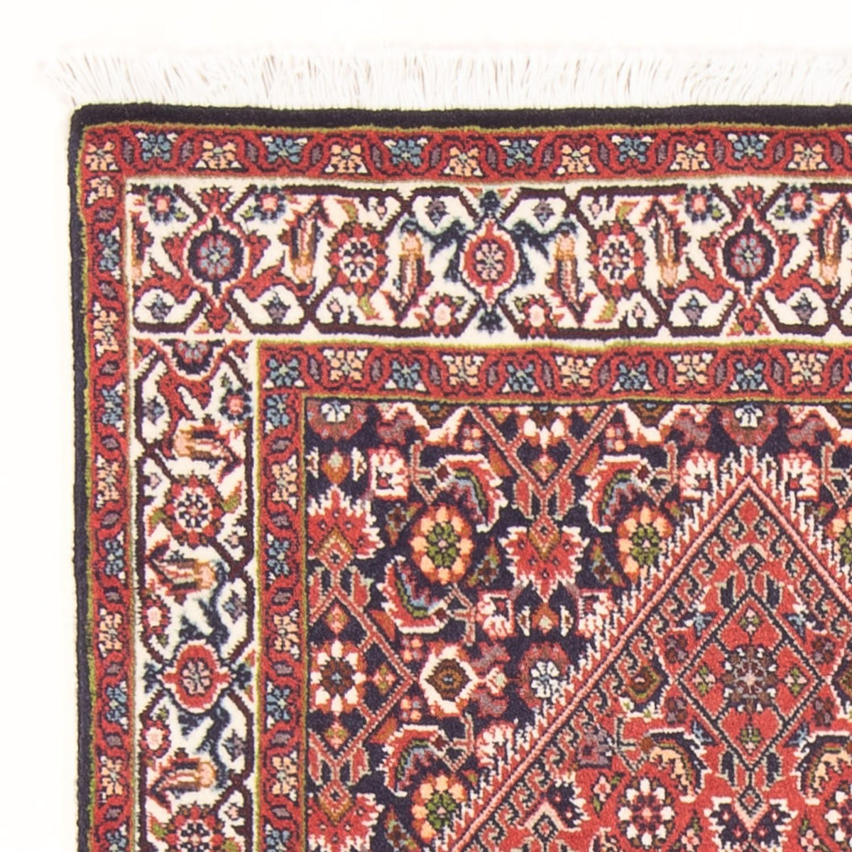 Bidjar - Bukan Tapis 80x151cm - Tapis persan - rouge