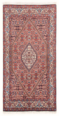Tapis persan - Bidjar - 151 x 82 cm - rouge