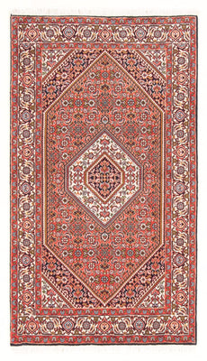 Tapis persan - Bidjar - 138 x 84 cm - rouge