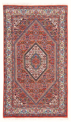 Tapis persan - Bidjar - 138 x 84 cm - rouge