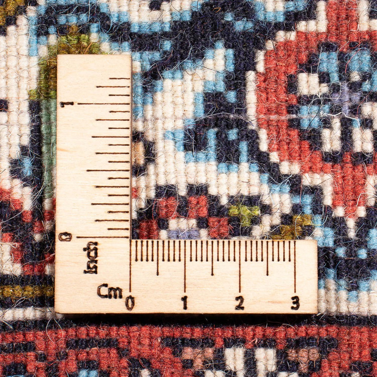 Tapis persan - Bidjar - 138 x 84 cm - rouge