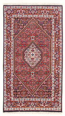 Tapis persan - Bidjar - 138 x 83 cm - rouge