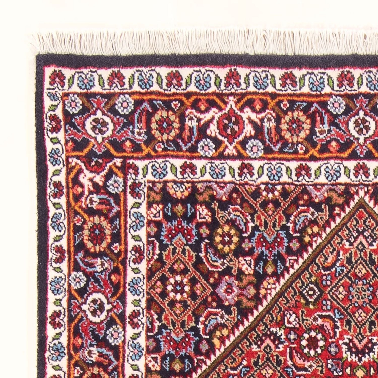 Tapis persan - Bidjar - 138 x 83 cm - rouge