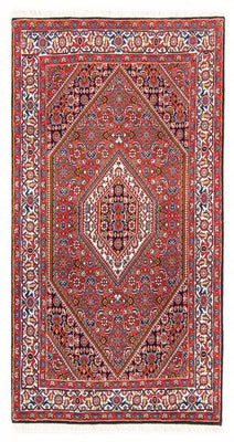 Tapis persan - Bidjar - 150 x 83 cm - rouge