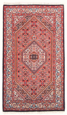 Tapis persan - Bidjar - 144 x 90 cm - rouge