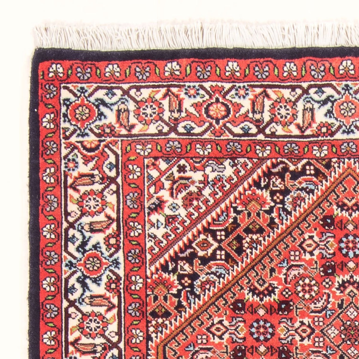 Tapis persan - Bidjar - 144 x 90 cm - rouge