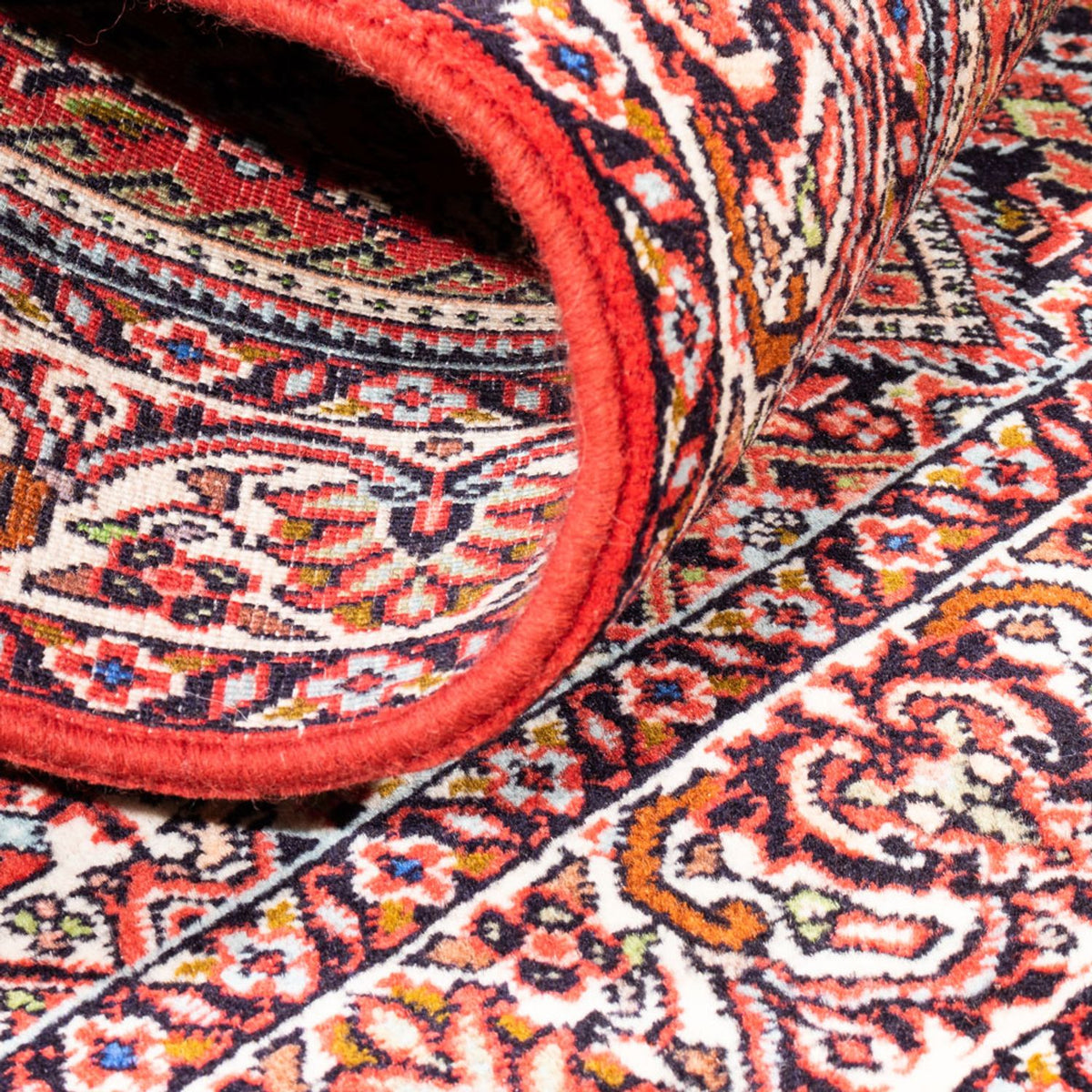 Tapis persan - Bidjar - 140 x 82 cm - rouge