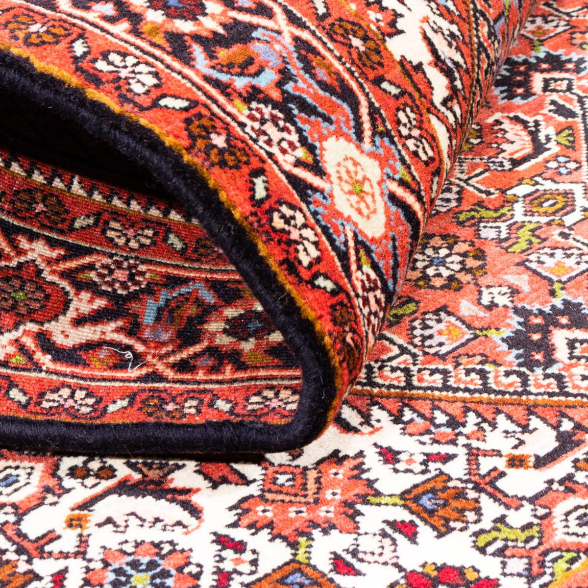 Tapis persan - Bidjar - 145 x 84 cm - rouge