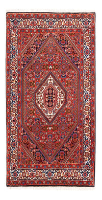 Tapis persan - Bidjar - 146 x 83 cm - rouge