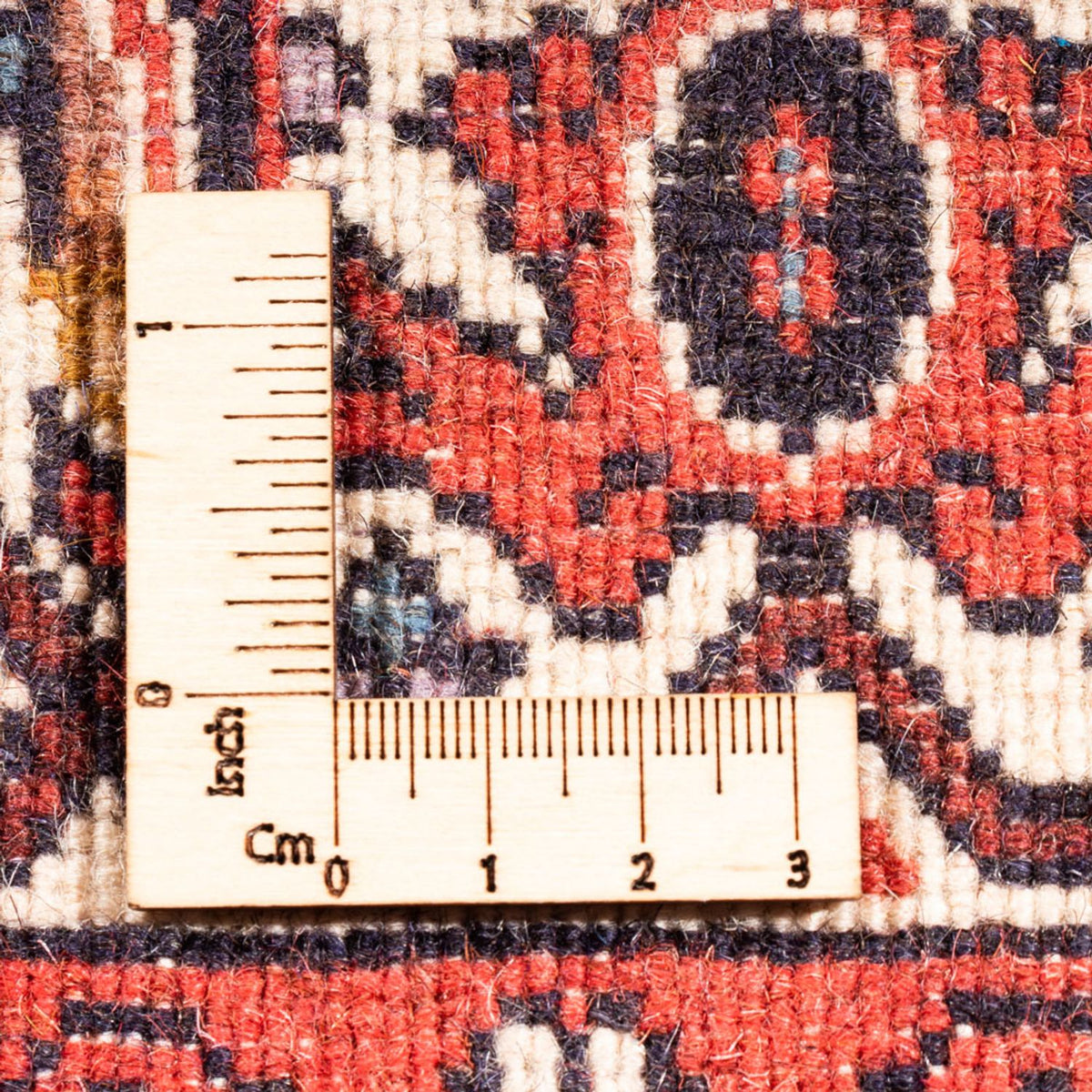 Tapis persan - Bidjar - 146 x 83 cm - rouge