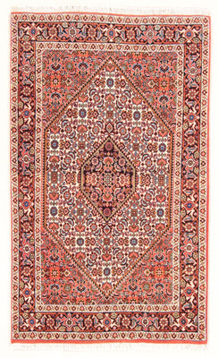 Tapis persan - Bidjar - 135 x 84 cm - rouge