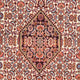 Tapis persan - Bidjar - 135 x 84 cm - rouge