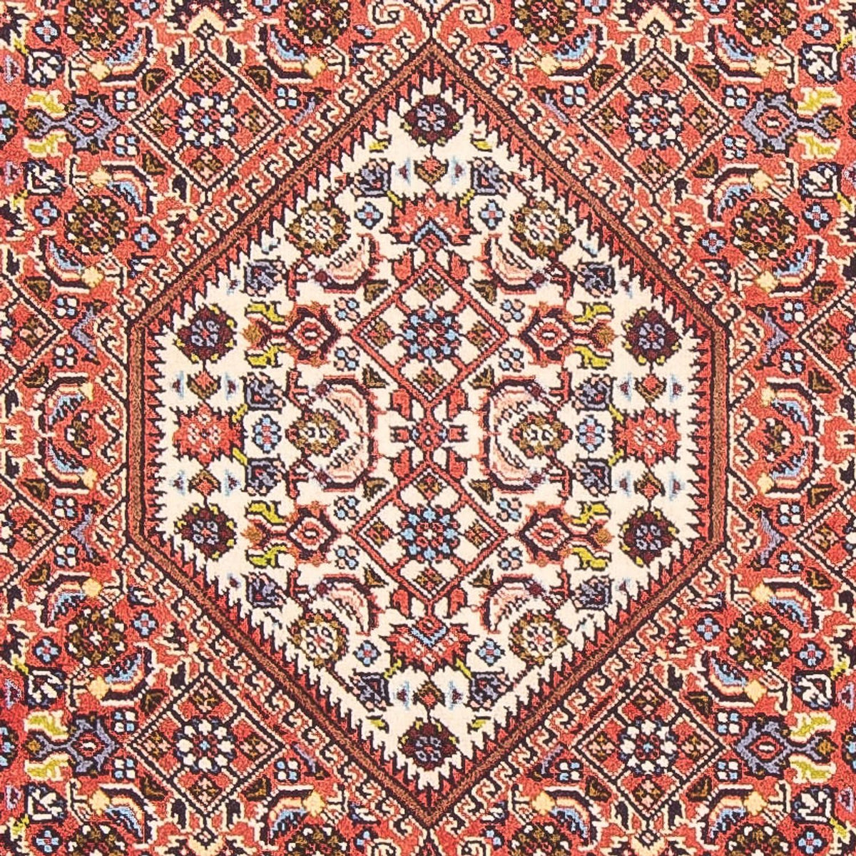 Tapis persan - Bidjar - 144 x 83 cm - rouge