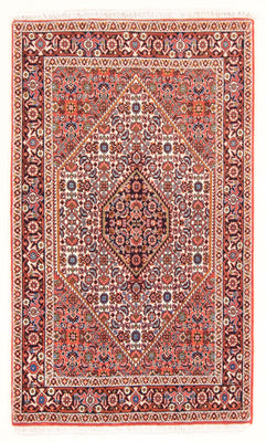 Tapis persan - Bidjar - 137 x 85 cm - rouge