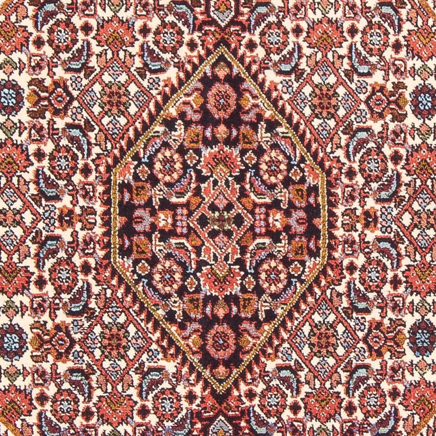 Tapis persan - Bidjar - 137 x 85 cm - rouge