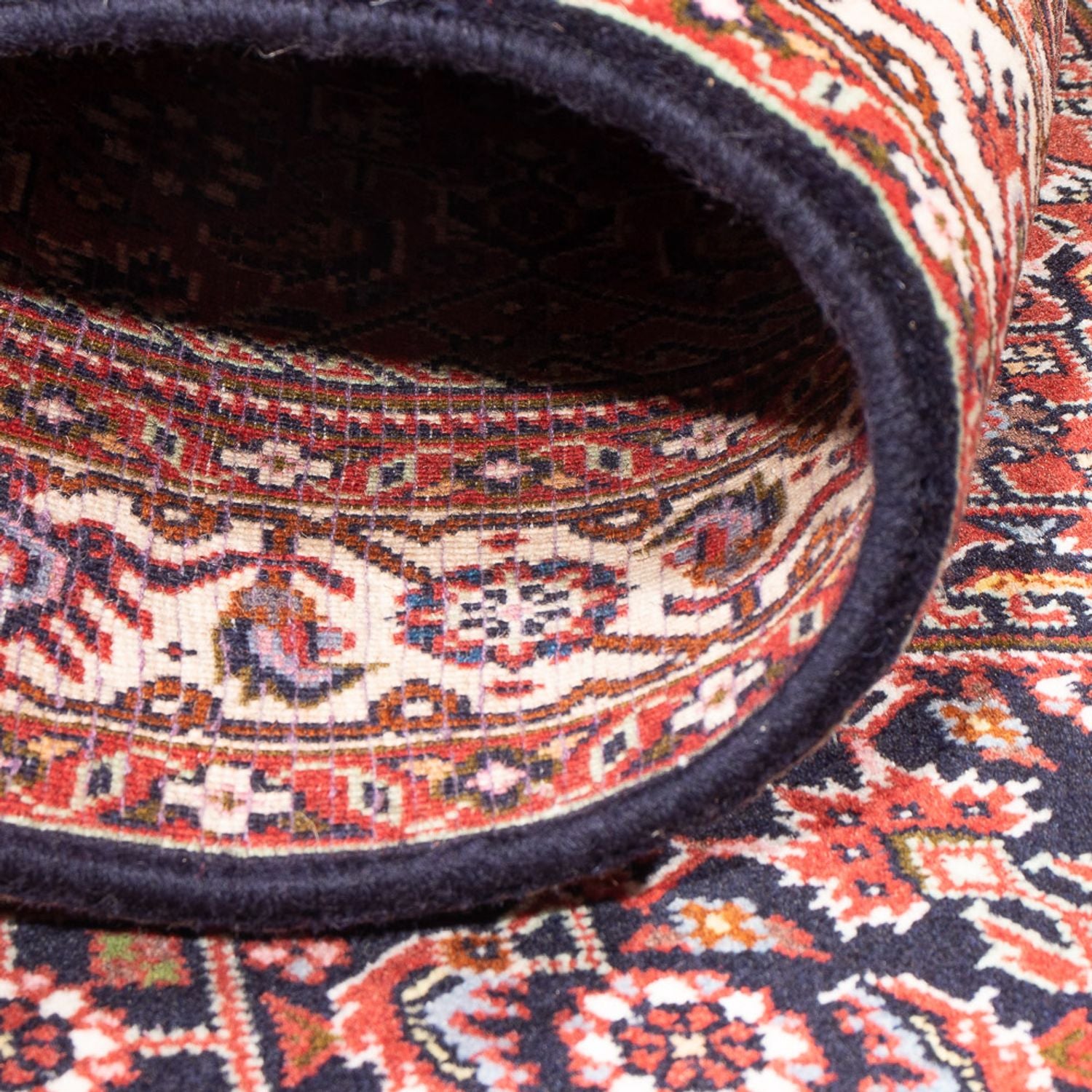 Tapis persan - Bidjar - 150 x 84 cm - rouge