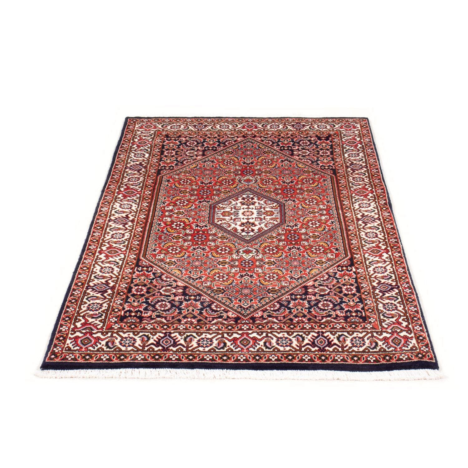 Tapis persan - Bidjar - 150 x 84 cm - rouge