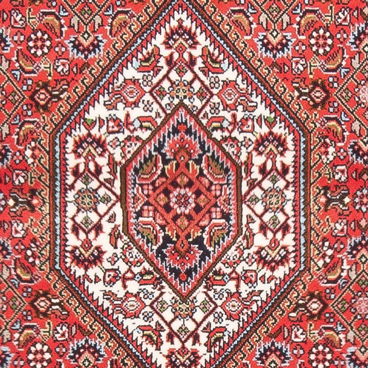 Tapis persan - Bidjar - 138 x 83 cm - rouge
