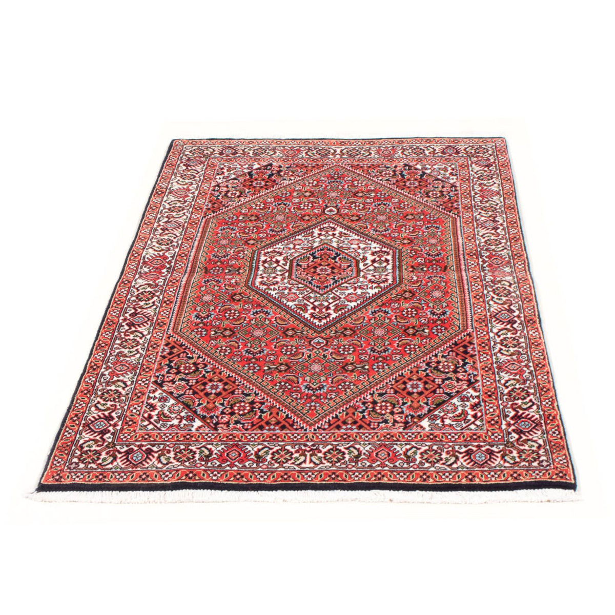 Tapis persan - Bidjar - 138 x 83 cm - rouge