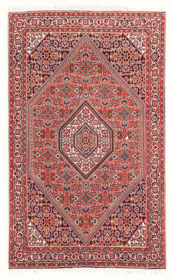 Tapis persan - Bidjar - 142 x 84 cm - rouge
