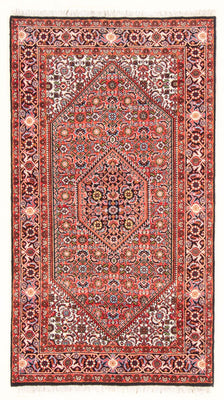 Tapis persan - Bidjar - 142 x 82 cm - rouge