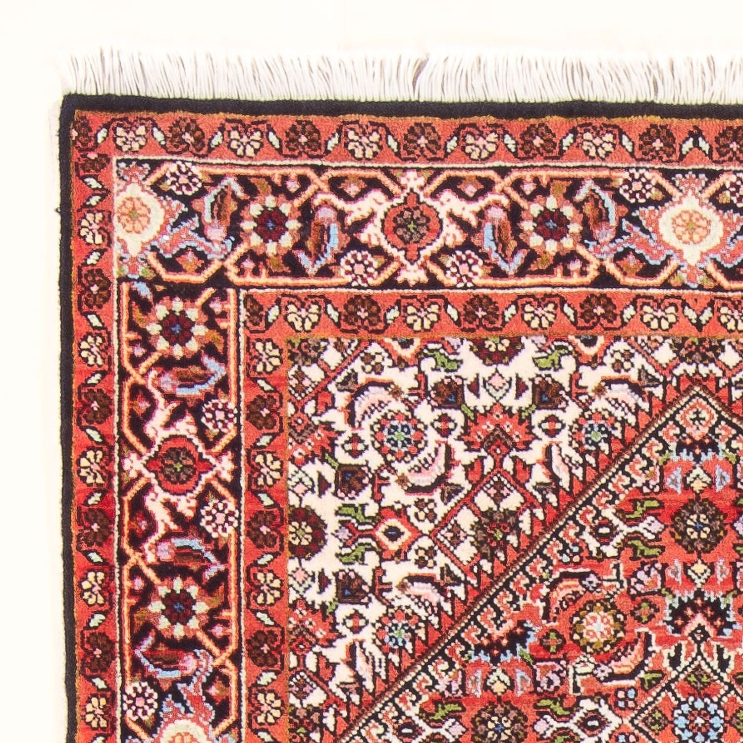 Tapis persan - Bidjar - 142 x 82 cm - rouge