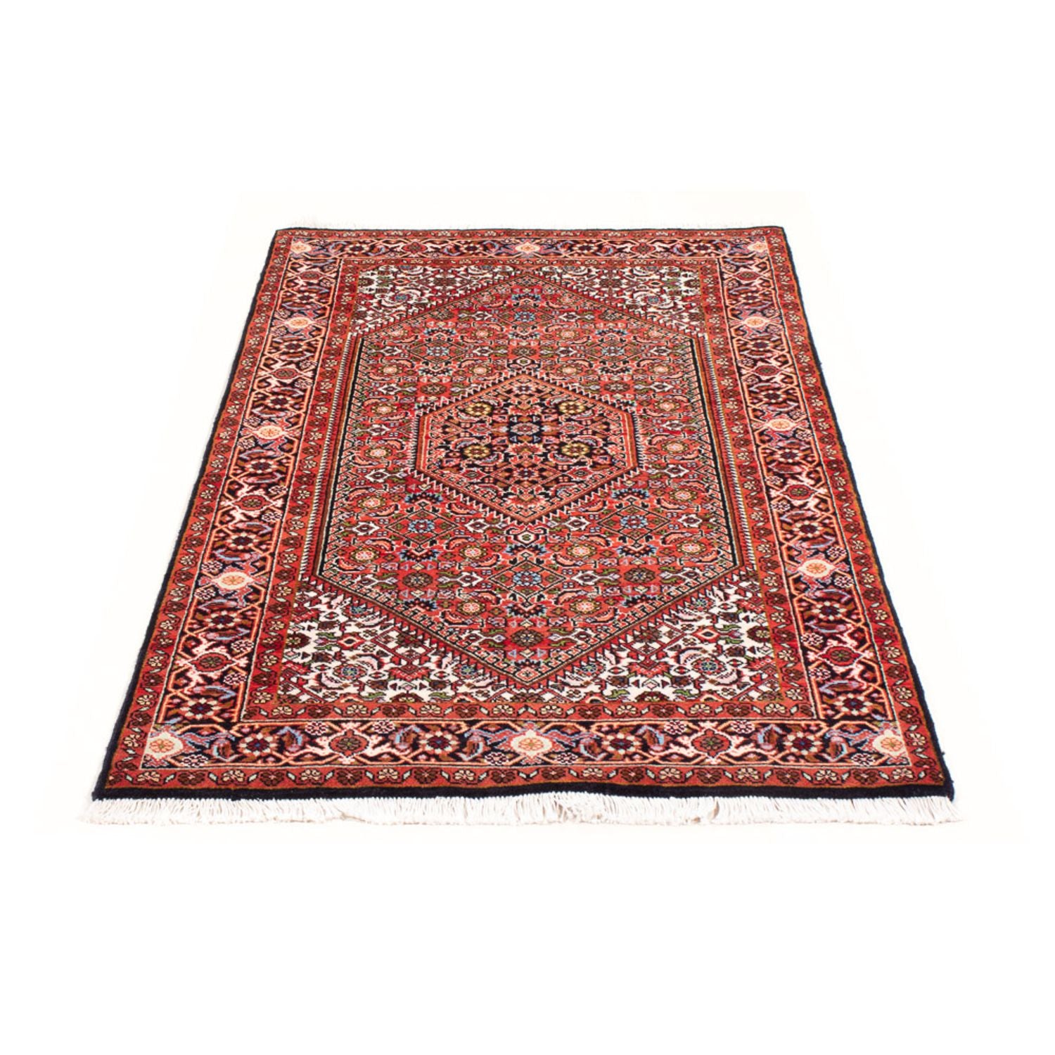 Tapis persan - Bidjar - 142 x 82 cm - rouge