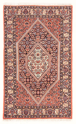 Tapis persan - Bidjar - 136 x 83 cm - bleu foncé