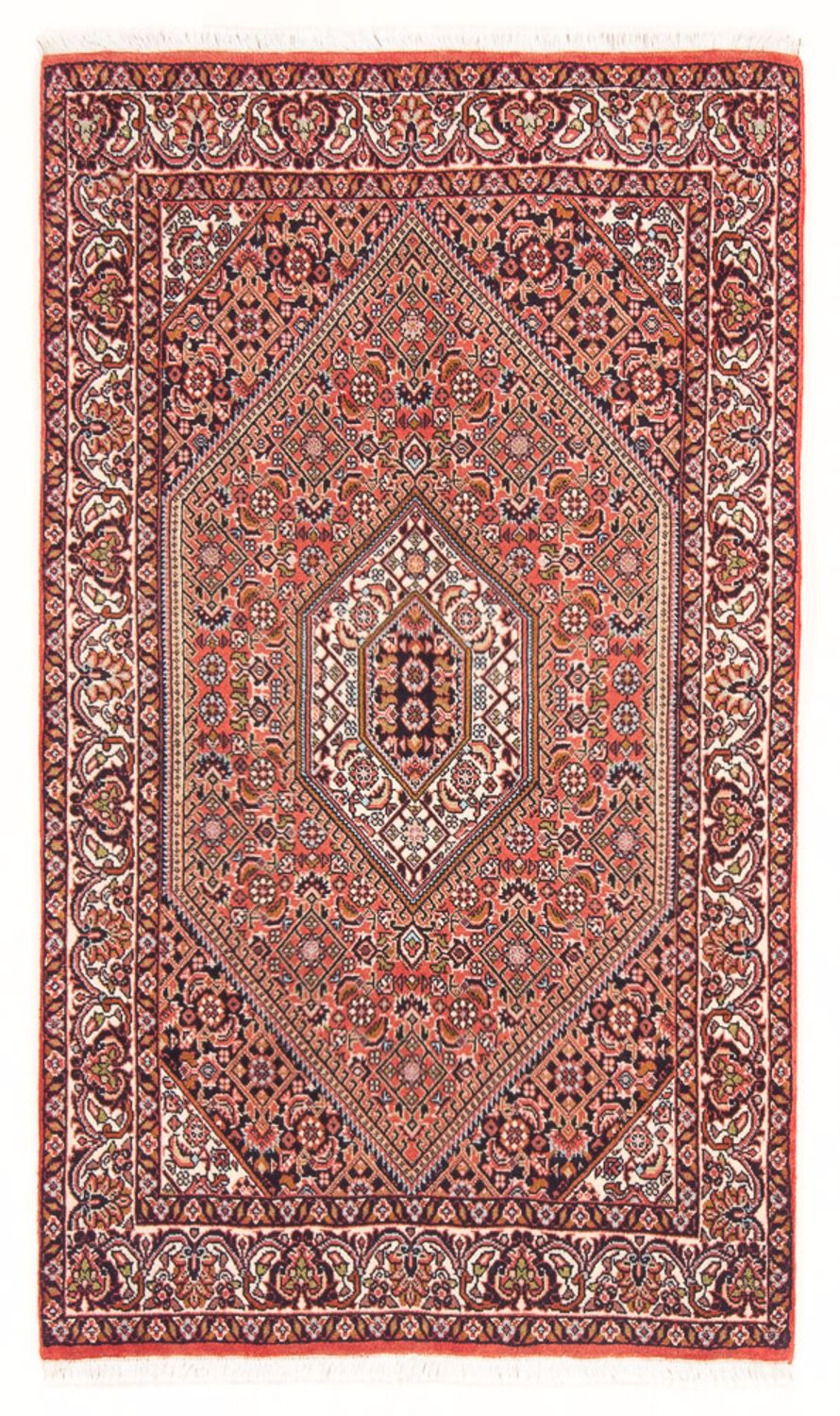 Tapis persan - Bidjar - 132 x 84 cm - rouge