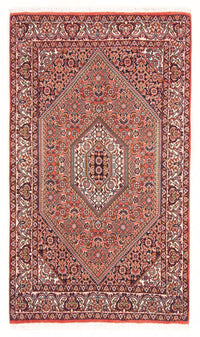 Tapis persan - Bidjar - 132 x 84 cm - rouge